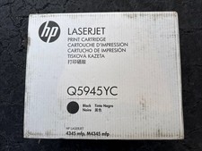 HP Q5945YC Black 45A Original Toner 23,500 Pages LaserJet MFP 4345 Q5945A New picture