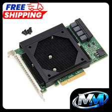 LSI 9300-16i SAS HBA 80/90/92mm Noctua Fan Mount Cooling Shroud Cooler picture