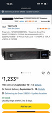 Tripp Lite SMART2200RM2U SmartPro 2200VA 1920W 2U Rackmount UPS 120V 8-Out picture