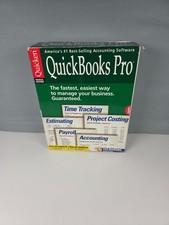 Vintage QuickenQuickbooks Version 5.0 on windows 95 windows 3.1,  3.5” Diskettes picture