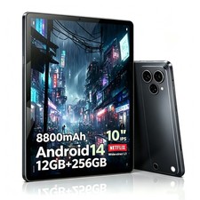 Android 14 Octa‑Core 10.1‑Inch Tablet 12GB RAM 256GB ROM 1920×1200 HD Display picture