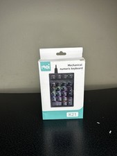 198i K21 Mechanical RGB Wired Numeric Keypad Black QWERTY English picture