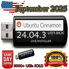 Ubuntu Cinnamon 24.04.3 LTS Bootable USB Live/Installer – Latest September 2025 picture
