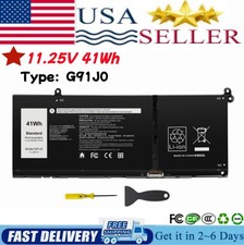 G91J0 41WH BATTERY FOR DELL LATITUDE 3320 3420 3520 INSPIRON 5310 5410 5415 5418 picture