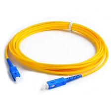 [2pcs] 5M SC UPC-SC UPC Simplex OS2 9/125 Patch Cord LSZH FTTH Fiber Cable picture