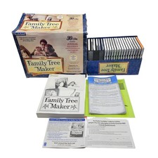 Broderbund Family Tree Maker Collector’s Edition 7.0 30 CD Set Complete picture