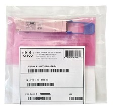 (Hologram) Cisco QSFP-100G-LR4-S 100GBASE-LR4 1310nm SMF Transceiver Original picture