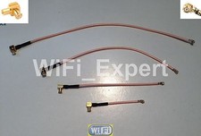 2-8inch RG178 MCX Male Right Angle U.FL IPX Pigtail Cable WIFI Wireless LOW LOSS picture