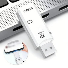 XD Picture Memory Card Reader Writer Adapter USB 2.0 For Olympus Fujifilm Kodak picture