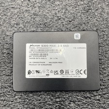 Micron 5300 Max 960GB MTFDDAK960TDT SATA 6Gb/s 3D TLC 5 DPWD 2.5