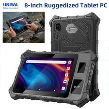 8 inch 4G LTE Rugged Tablet PC Android 13 Smartphone Outdoors Fingerprint UNIWA picture