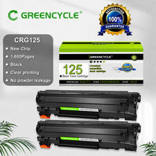 2 Pack Canon 125 CRG-125 Laser Toner for MF3010 LBP6000 LBP6030w LBP6018L Black picture