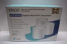 TP-Link - Deco AX3000 (3-pack) - X60 Dual-Band Whole Home Mesh Wi-Fi 6 picture