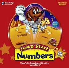 JumpStart Numbers Ages 5-8 Knowledge Adventure Jump Start New Sealed picture