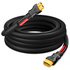 XT60 Extension Cable(12AWG 1FT), XT60 Male to Female Extension Cable with Fla... picture