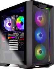Custom Build ARGB Desktop Ryzen 5 GAMING PC 16GB RAM 512GB SSD AMD/NVIDIA  Win11 picture