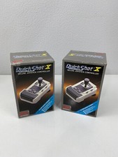 PC SVI Quick Shot X Vintage Deluxe Joystick Controller For IBM computer Two piec picture