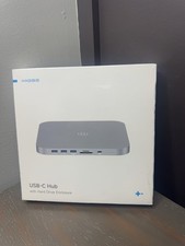 Hagibis USB-C Hub Hard Drive Enclosure,Type-C Docking Station for Mac 🔥SEALED🔥 picture
