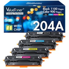 Valuetoner Compatible Toner Cartridge for HP 204A 4-Pack picture