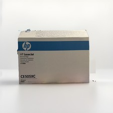 HP CE505XC Black Toner Cartridge OEM Genuine New picture