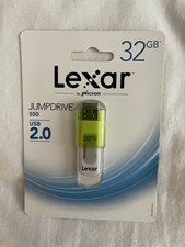 Brand New Lexar Green JumpDrive S50 32GB USB 2.0 Flash Drive picture