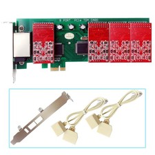 Asterisk card FXO Card TDM800E 8 FXO Port FreePBX Card Free Switch PCIE AEX800 picture