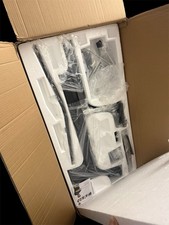 Ergotron WorkFit-S Ergonomic Dual LCD Monitor Sit-Stand Desk Converter NIB picture