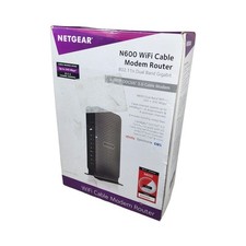 Netgear N600 C3700 WiFi Cable Modem Router Combo DOCSIS 3.0 OPEN BOX picture