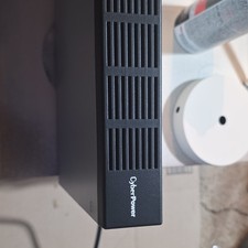 CyberPower OR500LCDRM1Ua UPS 120V 500VA 300W 12A Black Rackmount picture