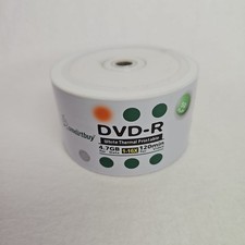 Smartbuy DVD-R 4.7GB 16X White Thermal Printable Blank Discs 50 Pack picture