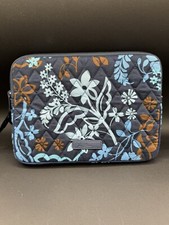 Vera Bradley Tablet Ipad Kindle Padded Sleeve Java Floral Pattern 8.5