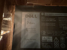 Genuine Dell 357F9 74Wh 11.4V Laptop Battery OEM New Unused 6400mAh picture