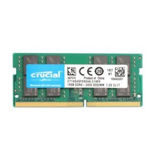 New Crucial 16GB DDR4 2400MHz PC4-19200 Laptop SODIMM Memory Ram CT16G4SFD824A picture