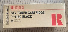 NEW Genuine RICOH TYPE 1160 Black FAX TONER H192-01 CARTRIDGE TONER EDP 430347 picture