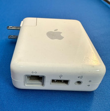 Original 2004 Apple AirPort Express A1084 54 Mbps WiFi G Router M9470LL/A Tested picture