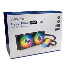 Montech HyperFlow ARGB 240 AIO CPU Liquid Cooler Intel & AMD Compatible NIB picture