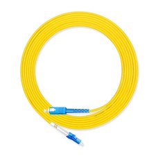 [2pcs] 5M SC UPC-SC UPC Simplex OS2 9/125 Patch Cord LSZH FTTH Fiber Cable picture