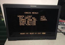 JVC DT-V24L1D Broadcast Monitor Multi Format LCD Studio Display HD-SDI 24in picture