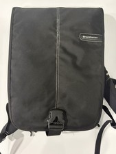 brenthaven flip top laptop backpack Black and White, padded picture