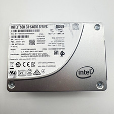 Lot of 5 Intel 480gb SATA SSDs D3-S4610 Series - Tested picture