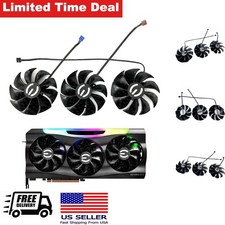 Replacement Graphics Card Cooler Fan 87mm for RTX 3070 3080 3090 Black picture