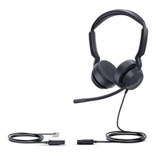 Yealink YHS36 E2 Dual Wired Quick Disconnect (QD) Headset picture