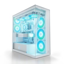 ARCTIC Xtender (White) PC Case Tempered Panorama Glass Midi Tower Gaming picture