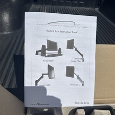 Innovative Office Product 7000 Series Articulating Monitor Arm. New In Box picture