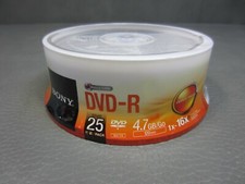 SONY DVD-R 25 Pack 120min 4.7gb 1x-16x  picture