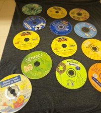 12 Disney, Fisher Price, Leap Frog Kids, toddlers Games Music CD, DVD picture