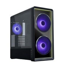 Lian Li LANCOOL 217 INF Mid-Tower ATX PC Case, Black (LANCOOL 217INFX) picture