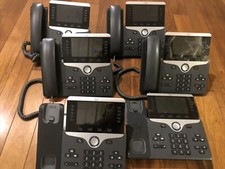 Lot/Bundle of (6) Cisco 8841 CP-8841-K9 VoIP IP Business Phone - Charcoal picture