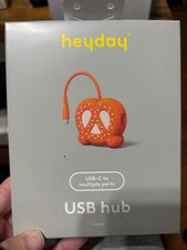 Heyday Novelty Pretzel USB-C To Multiple Ports USB Hub picture