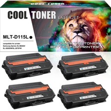 1-4PK MLT-D115L 115L Toner Cartridge for SAMSUNG Xpress SL-M2830DW SL-M2880FW picture